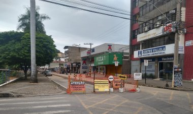 Obras de ampliação do sistema de esgotamento  sanitário avançam em Ubá