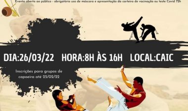 Ubá recebe 1º Circuito de Capoeira das Serras de Minas