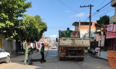 Prefeitura de Ubá realiza  manutenções e ações em diversas vias do município