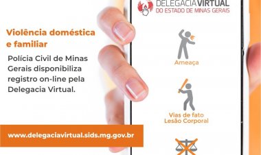PCMG oferece registro de violência de forma on-line e presencial
