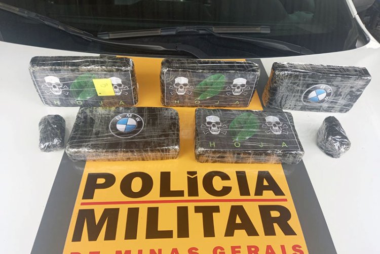 Jovem de Ubá é preso com cerca de R$ 100 mil em cocaína pura pela Polícia Rodoviária de Dona Euzébia