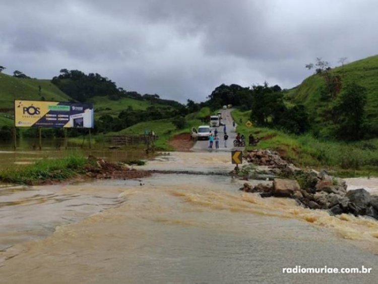 Ponte da Embaúba que dá acesso a Rosário da Limeira e outras cidades está interditada