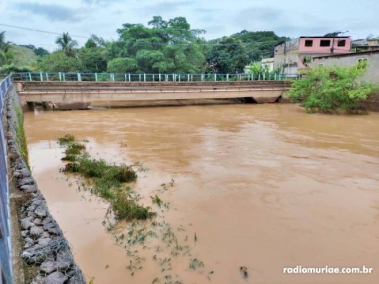 Águas dos rios Preto e Muriaé recuam e alivia tensão de moradores