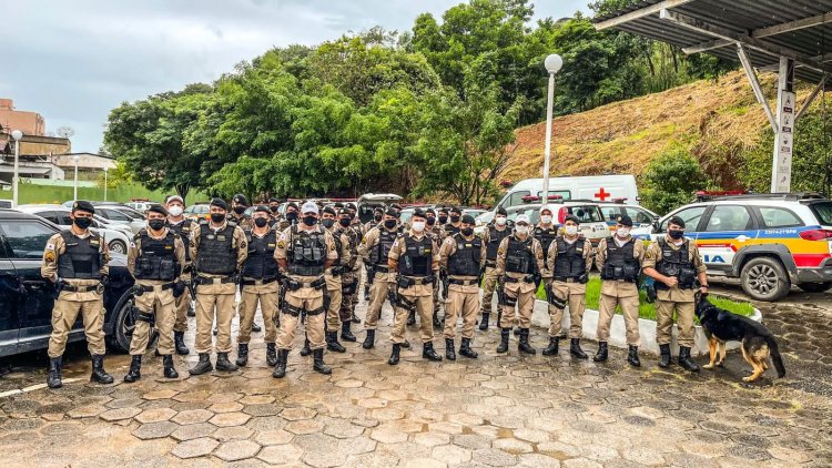 21ºBPM realiza operação policial em comemoração aos 35 anos do "Sentinela da Zona da Mata"