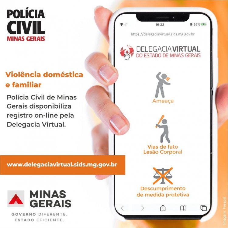 PCMG oferece registro de violência de forma on-line e presencial