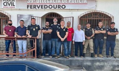 Delegados da região se reúnem em Fervedouro e discutem melhorias para a segurança pública