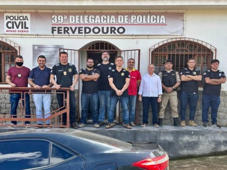 Delegados da região se reúnem em Fervedouro e discutem melhorias para a segurança pública