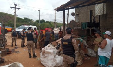 Operação policial fiscaliza ferros-velhos em cidades da região