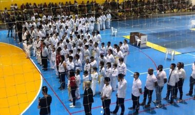 Distrito de Vermelho sedia com sucesso Campeonato de Taekwondo