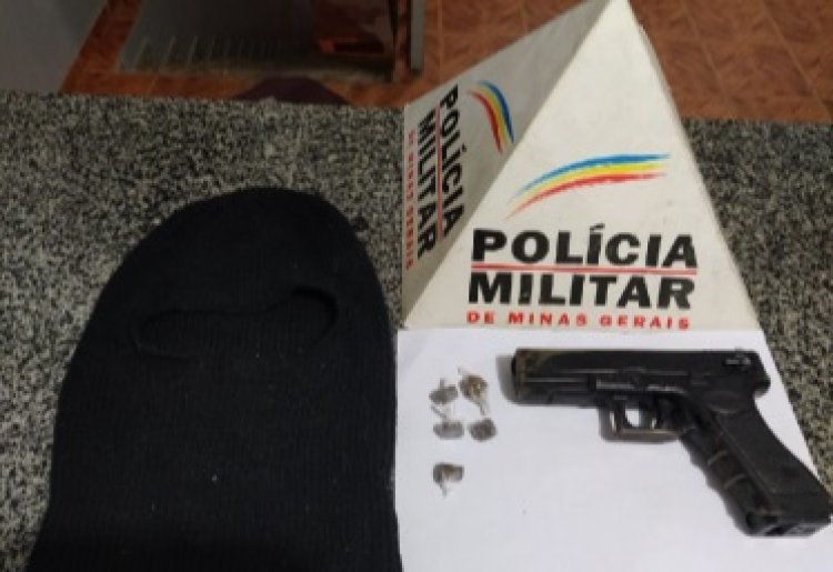 Polícia Militar prende autor de tráfico em Rio Pomba