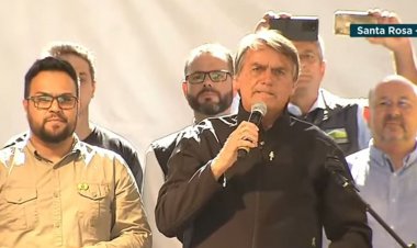 Presidente visita Fenasoja no interior gaúcho