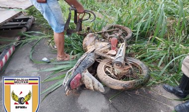 Motocicleta produto de furto é recuperada na MG 267,  KM 98 Juiz de Fora