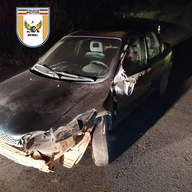 Motorista embriagado causa acidente de trânsito na MG-353, KM 97