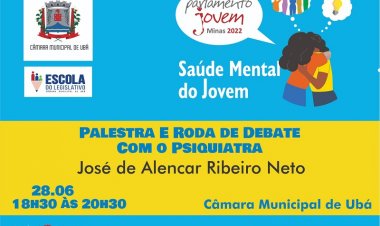 Escola do Legislativo promove mais um encontro para debater a Saúde Mental do Jovem