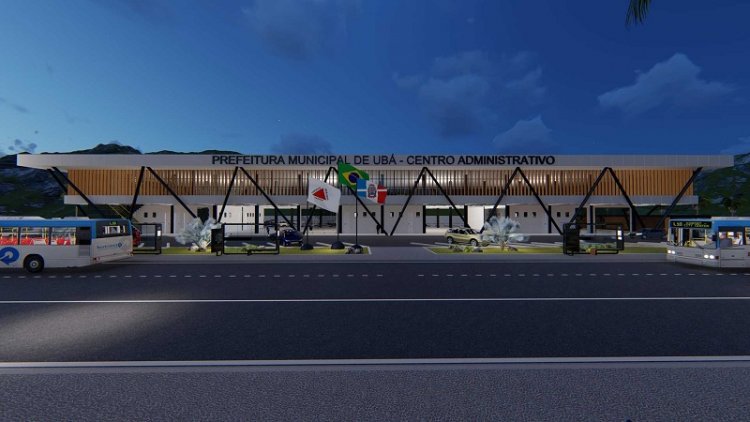 Iniciadas as obras do novo Centro Administrativo do Município de Ubá