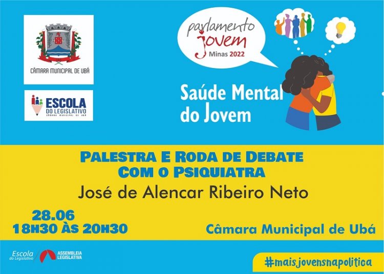 Escola do Legislativo promove mais um encontro para debater a Saúde Mental do Jovem