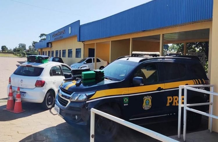 Trio de Muriaé é preso no Mato Grosso do Sul com mais de 70 quilos de maconha
