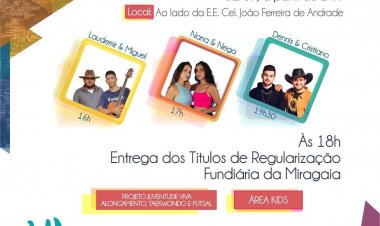 Prefeitura realiza entrega dos Títulos de Regularização Fundiária da Miragaia