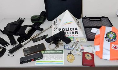 Homem que se dizia delegado é preso em São Sebastião da Vargem Alegre