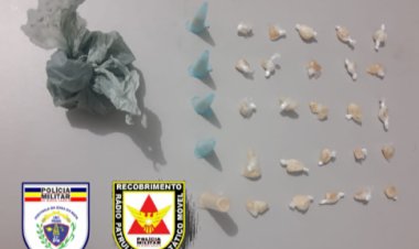 Ubá: Polícia Militar apreende adolescente por tráfico de drogas no São Domingos