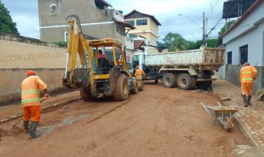 Nota: Prefeitura de Ubá realiza ações pós-chuvas em diversos pontos do município