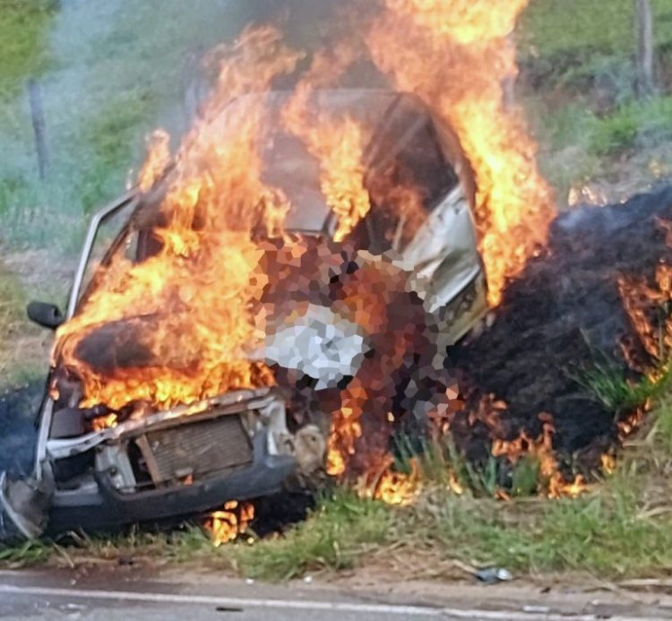 Uma pessoa morre e outras nove ficaram feridas em acidente na estrada entre Rodeiro e Ubá