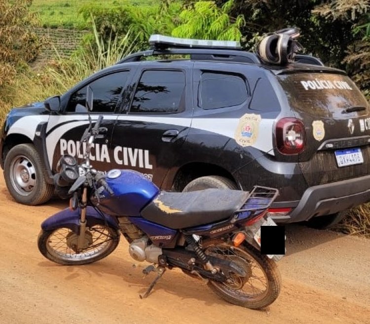 Viçosa: PCMG recupera moto roubada e identifica terceiro suspeito