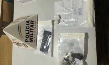 Polícia Militar prende foragido da justiça de posse de arma de fogo em Piraúba