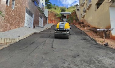 Ubá: Obras realiza operação tapa-buraco em diversos pontos da cidade