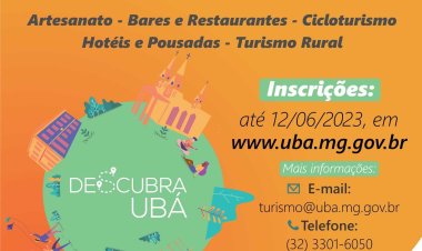 Cultura elabora catálogo turístico Descubra Ubá