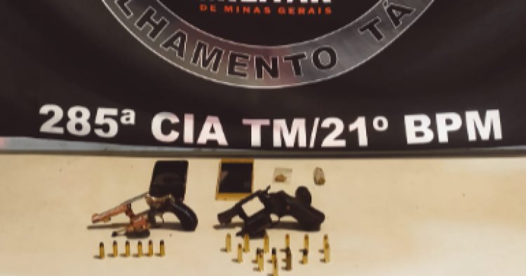 Polícia Militar prende homem por porte ilegal de arma de fogo no bairro Antônio Maranhão