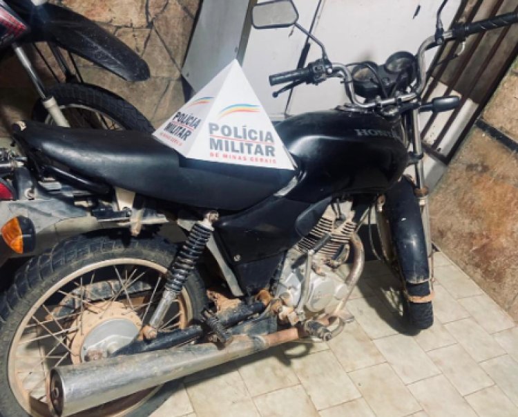 Patrulha da Madrugada recupera moto furtada em Guidoval