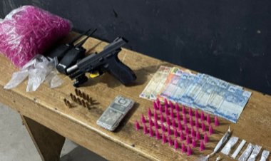 Polícia Militar prende autores por tráfico de drogas no bairro Palmeiras em Ubá