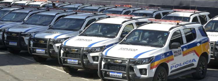 Polícia Militar de Minas Gerais recebe viaturas semiblindadas
