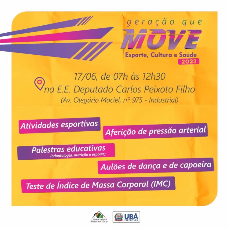 Projeto Geração que Move é lançado em Ubá