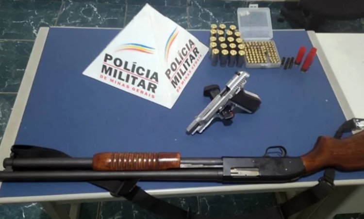 Polícia Militar prende homem após fazer disparos e ferir uma pessoa em  distrito de Além Paraíba