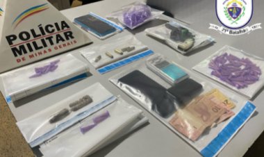 PM prende autor de tráfico de drogas e posse ilegal de arma de fogo em Parque de Exposição