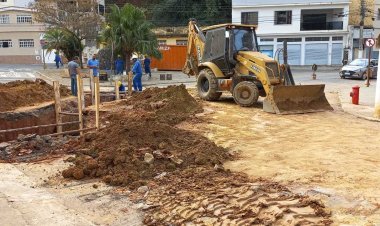 Prefeitura de Ubá inicia obras de drenagem na Coronel Júlio Soares