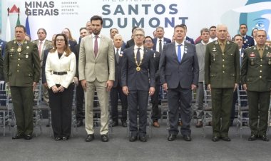 Medalha Santos Dumont: cerimônia faz referência aos 150 anos do nascimento do inventor mineiro
