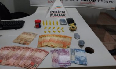 Polícia Militar prende autores de tráfico de drogas em Visconde do Rio Branco