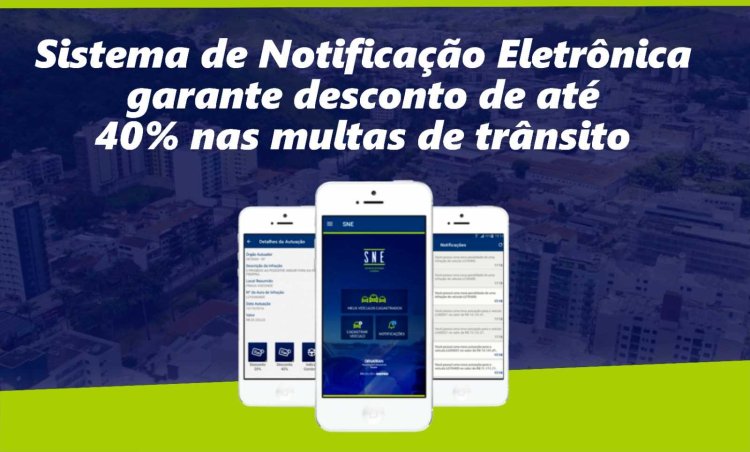 Ubá adere a sistema digital para notificação de multas de trânsito