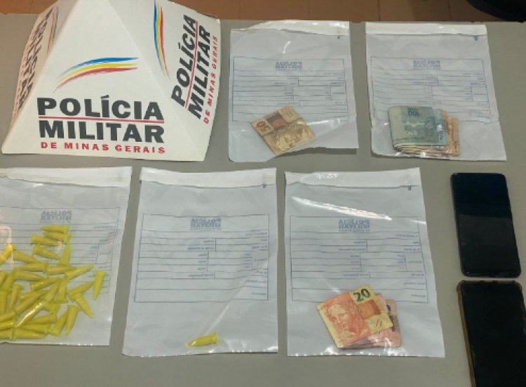 PM prende autores de tráfico de drogas no Torneio Leiteiro de Senador Firmino