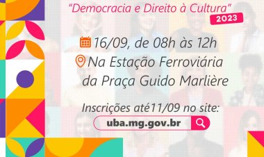 Ubá: Conferência Municipal de Cultura acontece em setembro