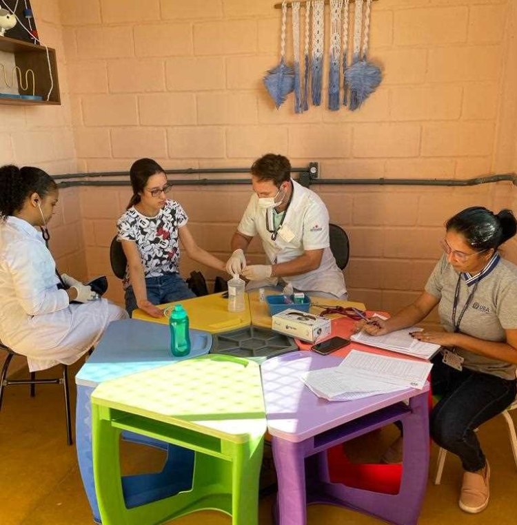 Ubá: ESF São João realiza ação na E.M. Prof. Francisco De Filippo