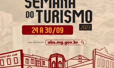 Ubá: Confira a programação da Semana Municipal do Turismo 2023