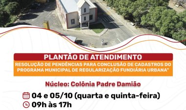 Colônia recebe plantão de atendimento para regularização fundiária