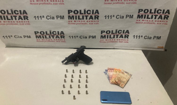 Homem é preso em Visconde do Rio Branco por porte ilegal de arma de fogo