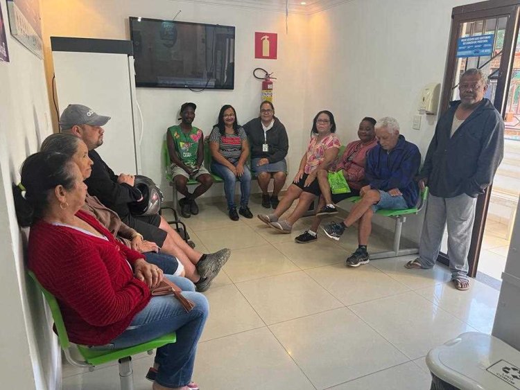 Ubá: ESF do Palmeiras realiza atividades de promoção da Saúde com a população