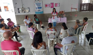 Ubá: Outubro Rosa foi tema de ação de promoção e prevenção em saúde na Estação da Praça Guido