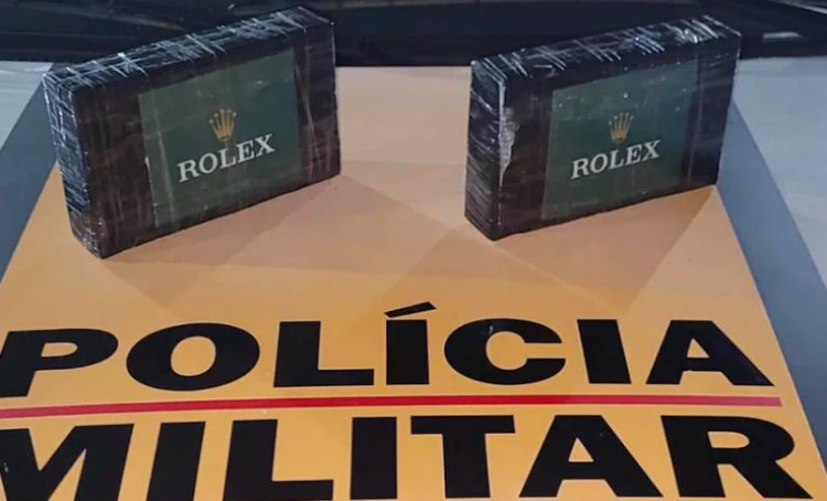 PMRv apreende quase 3kg de pasta base de cocaína em Dona Euzébia